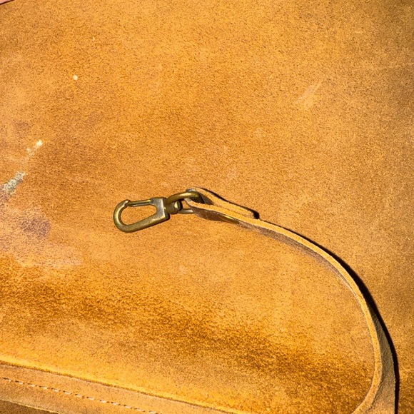 Classic Brown Leather Messenger Bag Set - Picture 3 of 11